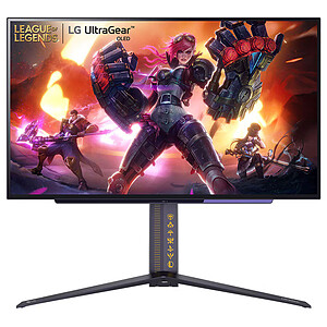 LG 26 5 OLED UltraGear 27GR95QL B League of Legends
