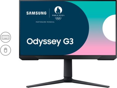 Ecran PC SAMSUNG ODYSSEY G3 G30D 32 FHD Dalle VA 180Hz 1ms Pivot Orientable 1 DP Black
