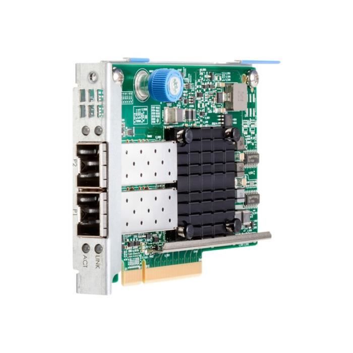 HPE Carte 25Gigabit Ethernet 631FLR SFP28 Pour Server PCI Express 3 0 x8 2 Ports Fibre Optique